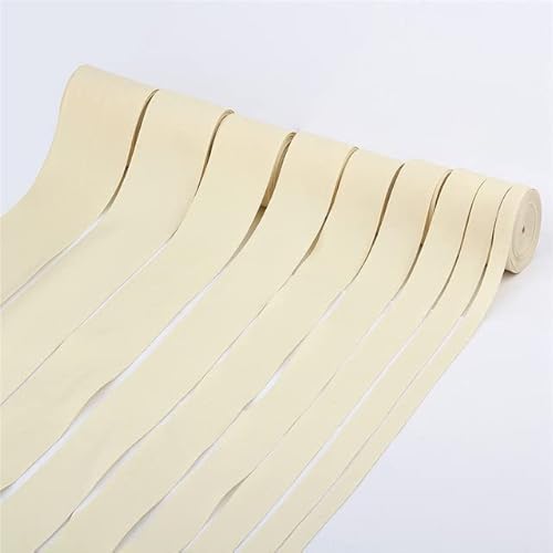 3/10/15/20/25/40/50 mm 5 Yards Baumwollband, handgefertigt für Hochzeit, Weihnachtsdekoration, DIY-Nähstoff, cremefarben, 20 mm x 5 Yards 3/10/15/20/25/40/50 mm 5 Yards Baumwollband, handgefertigt für Hochzeit, Weihnachtsdekoration, DIY-Nähstoff, cremefarben, 20 mm x 5 Yards von DRJUSS