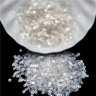 3mm 4mm 5mm 6mm Pailletten flach rund lose Pailletten Basteln Paillette Nähen Kleidung Dekoration DIY Zubehör Pailletten-transparent,6mm 750St 3mm 4mm 5mm 6mm Pailletten flach rund lose Pailletten Basteln Paillette Nähen Kleidung Dekoration DIY Zubehör Pailletten-transparent,6mm 750St von DRJUSS