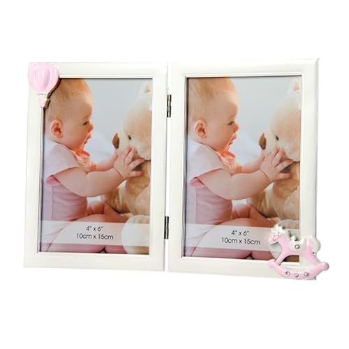 DRW Bilderrahmen, für Kinder, doppelt, Rosa, 24 x 17 cm DRW Bilderrahmen, für Kinder, doppelt, Rosa, 24 x 17 cm von DRW