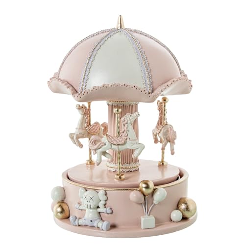 DRW Musikalischer Onkel aus Harz mit Kordel in Weiß und Rosa, 12 x 12 x 17 cm DRW Musikalischer Onkel aus Harz mit Kordel in Weiß und Rosa, 12 x 12 x 17 cm von DRW