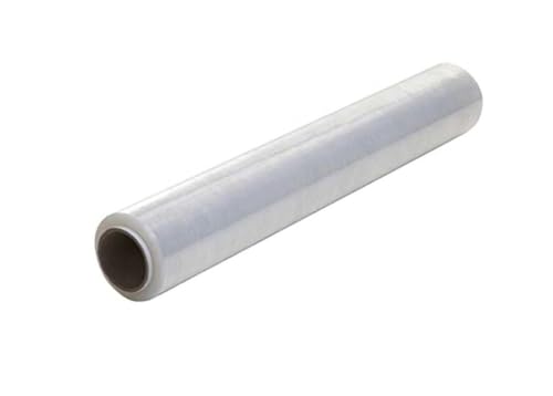 DRW Transparente Verpackungsfolie 2,2 m 6 Spulen 99 m - 1 kg von DRW