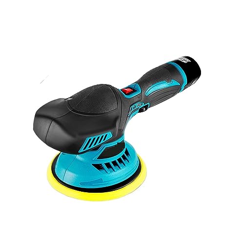DRYIC Autopolierer, Akku-Mini-Polierer Autopoliermaschine Autopoliermaschinen Einstellgeschwindigkeiten Elektrowerkzeug, Pufferpolierer (ohne Batterie) (A) von DRYIC