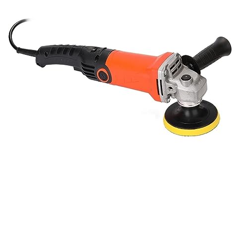 DRYIC Autopolierer, Elektrischer Polierer Einstellbare Geschwindigkeit Auto Wachsen Poliermaschine Automobilmöbel DIY Schleifen Polierwerkzeug, Pufferpolierer (Type 2) von DRYIC