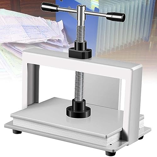 DRYIC Manuelle Druckmaschine Handbuch Flachpressmaschine A4 Papierpressmaschine Buchbindepresse Maschine Schwerlastbuchbinder für Expressbestellungen, DRYIC Manuelle Druckmaschine Handbuch Flachpressmaschine A4 Papierpressmaschine Buchbindepresse Maschine Schwerlastbuchbinder für Expressbestellungen, von DRYIC