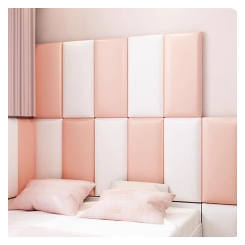 DSAFHIU 3D-Ziegelwand, wasserdichte PU-Weichtaschen-Wandpaneele, Selbstklebender Wandaufkleber for die Heimdekoration, Heimdekoration, Paneel, Schutz vor Stößen(L1,4PCS_30X60CM) von DSAFHIU