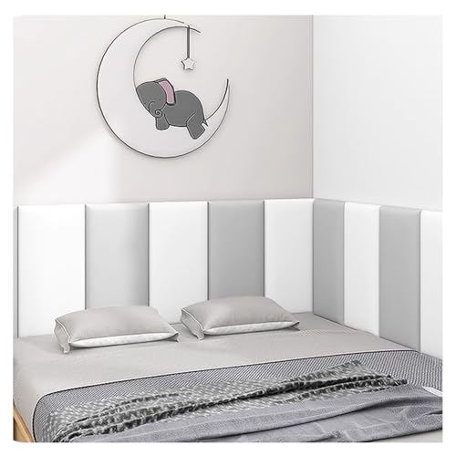 DSAFHIU 3D-Ziegelwand, wasserdichte PU-Weichtaschen-Wandpaneele, Selbstklebender Wandaufkleber for die Heimdekoration, Heimdekoration, Paneel, Schutz vor Stößen(L2,12PCS_20X50CM) von DSAFHIU