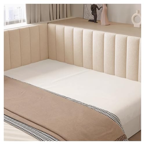 DSAFHIU Selbstklebende 3D-Wandpaneele, gepolstertes Wandpaneel for Tatami-Schlafzimmer/Wohnzimmer, Kopfteilpaneele for Schutz.(P4,135 * 45cm) von DSAFHIU
