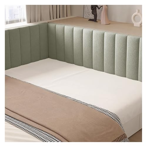 DSAFHIU Selbstklebende 3D-Wandpaneele, gepolstertes Wandpaneel for Tatami-Schlafzimmer/Wohnzimmer, Kopfteilpaneele for Schutz.(P6,150 * 45cm) von DSAFHIU