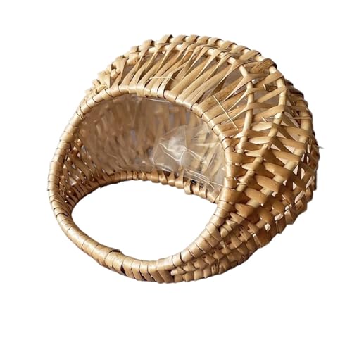 BlumenmäDchen Korb Weidenkorb Aus Rattan, Gewebter Blumenkorb For Zuhause, Hochzeit, Rattan-Aufbewahrungskorb, Blumenmädchen-Handkorb, Wohnkultur, Aufbewahrungskorb FüR Hochzeitszeremonie(Color:1) von DSFDFDG