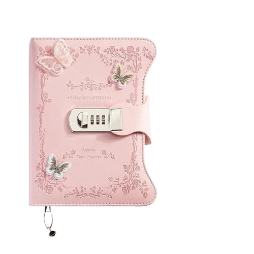 Tagebuch Mit Schloss A5 Retro-Passwort-Notizbuch mit Schloss, Tagebücher, verdicktes Hand-Ledger-Handbuch, Studenten-Notizblock, Tagebuch, Bindemittel, Schreibwaren, Geschenk FüR MäNner Und Frauen(E-1 Tagebuch Mit Schloss A5 Retro-Passwort-Notizbuch mit Schloss, Tagebücher, verdicktes Hand-Ledger-Handbuch, Studenten-Notizblock, Tagebuch, Bindemittel, Schreibwaren, Geschenk FüR MäNner Und Frauen(E-1 von DSFDFDG