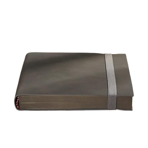 DSFIHJO Inspirierende NotizbüCher 2 stücke 256 seiten Schaffell A5 Notebook Notizblock Tagebuch Business Journal Planer Agenda Organizer Notizbuch Büro Schulbedarf(Gray) von DSFIHJO