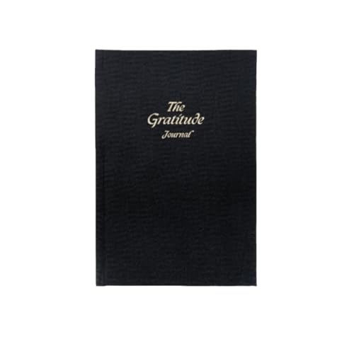 DSFIHJO Inspirierende NotizbüCher 2 stücke Dankbarkeit Tagebuch Kreative Schreibwaren Liefert Student Notebook Schule Büro Liefert Journal Reflexion Stanzen Zeitplan Plan(Black) von DSFIHJO