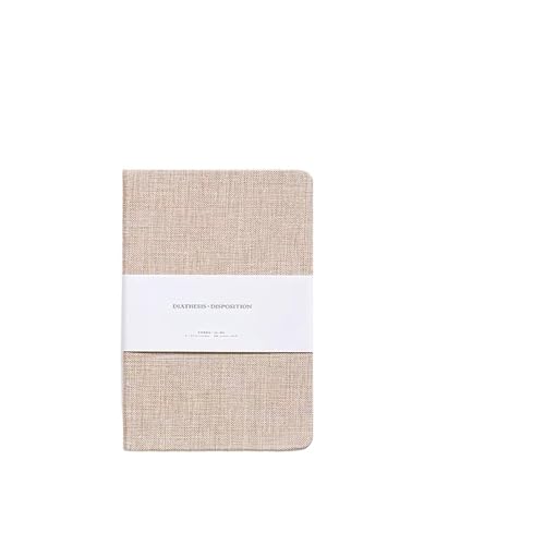 DSFIHJO Inspirierende NotizbüCher 2 stücke Notizbuch Leinen Hardcover Stil Blanko/Gitter Seiten 256 Seiten Tagebuch Planer Skizze Studenten Schreibwaren Schule Bürobedarf(Pink-S) von DSFIHJO