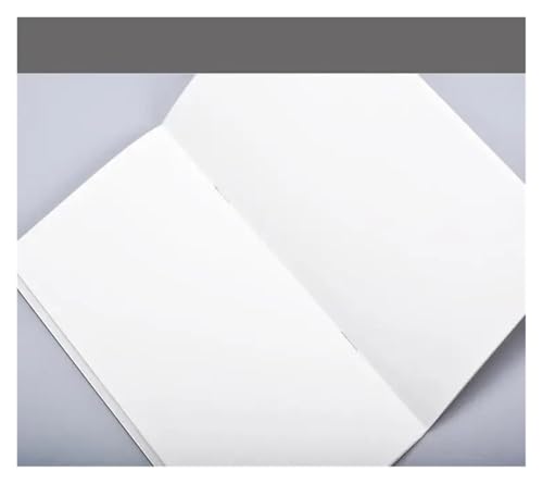 DSFIHJO Inspirierende NotizbüCher 4 Stücke Füllstoff Papiere Hinweis Core For Travelers' Notebook Monatliche Wöchentlich Planer Refill Retro Notebook Retro Schreibwaren(Blank,Large Standard Size) von DSFIHJO