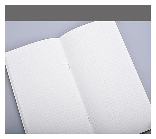 DSFIHJO Inspirierende NotizbüCher 4 Stücke Füllstoff Papiere Hinweis Core For Travelers' Notebook Monatliche Wöchentlich Planer Refill Retro Notebook Retro Schreibwaren(Grid,Small Passport Size) von DSFIHJO