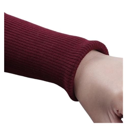 Elastische BüNdchen Dehnbare 40 cm dehnbare, dicke, gerippte Bündchen, weicher, dehnbarer, gestreifter Strickstoff, Anzug, Daunenjacke, Mantel, Hose, Zubehör(12) von DSFIHJO