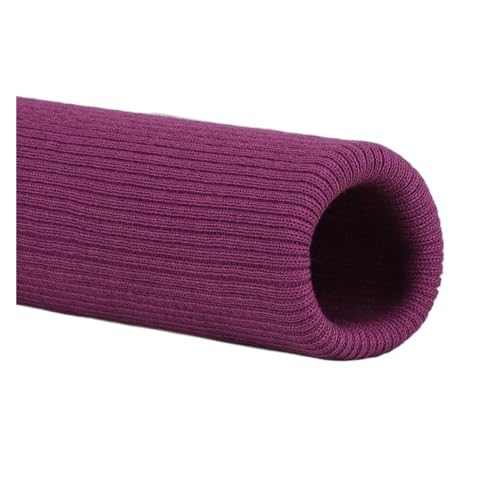Elastische BüNdchen Dehnbare Dehnbarer, gestrickter, gerippter Baumwollstoff, elastischer Rippenärmelstoff for Daunenpullover, Jacke, verlängerter Bündchenstoff, DIY-Nähzubehör(10) von DSFIHJO