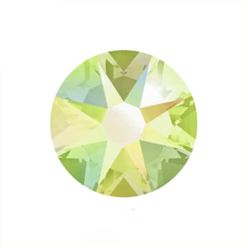 Hotfix Strasssteine Hotfix-Strassfarben AB, for Aufbügeln auf Kleidung, Kristalle, Strass, Nähen, Handarbeit, DIY, Diamant-Handwerk(Citrine AB,SS16 1440pcs) von DSFIHJO