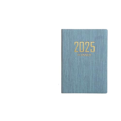 Inspirierende NotizbüCher 4 stücke A7 Mini Agenda Buch Tragbare Tagebuch Wochenplaner Notebooks To Do Liste Notizblock Mit Kalender Schule Bürobedarf(Darkblue) von DSFIHJO