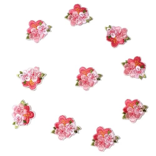 gestickte aufnäher 10 Stück Stickerei-Blumen-Patches for Aufbügeln, Blumen-Aufkleber for Kleidungsstücke, Hüte, Schuhe, Dekoration, DIY, Jeans, Taschen, Pullover, Applikationen gestickte aufnäher 10 Stück Stickerei-Blumen-Patches for Aufbügeln, Blumen-Aufkleber for Kleidungsstücke, Hüte, Schuhe, Dekoration, DIY, Jeans, Taschen, Pullover, Applikationen von DSFIHJO