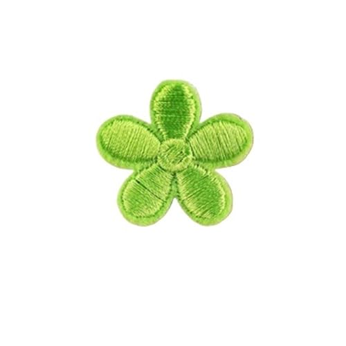 gestickte aufnäher 10 Stück niedliche kleine Blumen-Patches for Aufbügeln auf Applikationen for Kinder, Taschen, Kleider, Stickereien, Aufkleber, DIY-Abziehbilder, dekorativ(10PCS TYPE 17) von DSFIHJO
