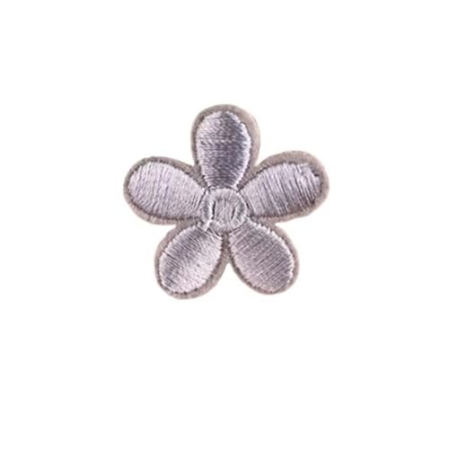 gestickte aufnäher 10 Stück niedliche kleine Blumen-Patches for Aufbügeln auf Applikationen for Kinder, Taschen, Kleider, Stickereien, Aufkleber, DIY-Abziehbilder, dekorativ(10PCS TYPE 21) von DSFIHJO