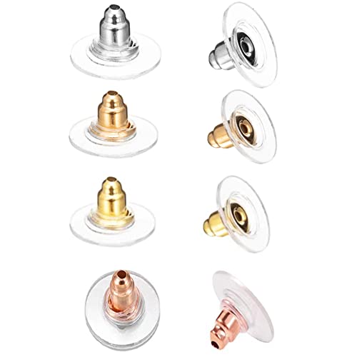 Ohrring-Verschlüsse, Ohrring-Verschlüsse für Ohrstecker/hängende Ohrringe, 200 Stück, zum Anschrauben, Ohrring-Verschlüsse für schwere Ohrringe Ohrring-Verschlüsse, Ohrring-Verschlüsse für Ohrstecker/hängende Ohrringe, 200 Stück, zum Anschrauben, Ohrring-Verschlüsse für schwere Ohrringe von DSOMHZ