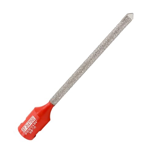 DT-DIATOOL Diamant Mörtel Hakenbohrer – Diamant Fugenfräser 8mm x 121mm Hartmetallkopf mit M14 Gewinde für Mauerwerk, Mörtelentfernung, Mauerwerk, Stein, Beton-Winkelschleifer-Bit DT-DIATOOL Diamant Mörtel Hakenbohrer – Diamant Fugenfräser 8mm x 121mm Hartmetallkopf mit M14 Gewinde für Mauerwerk, Mörtelentfernung, Mauerwerk, Stein, Beton-Winkelschleifer-Bit von DT-DIATOOL