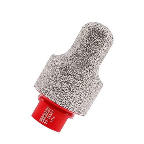 DT-DIATOOL Diamant-Fingerfräser Ø 20mm bis 35mm zum Vergrößern Abschrägen Formen bestehender Löcher von Porzellan, Fliesen, Hartkeramik, Granit, Marmor, mit M14 Gewinde DT-DIATOOL Diamant-Fingerfräser Ø 20mm bis 35mm zum Vergrößern Abschrägen Formen bestehender Löcher von Porzellan, Fliesen, Hartkeramik, Granit, Marmor, mit M14 Gewinde von DT-DIATOOL