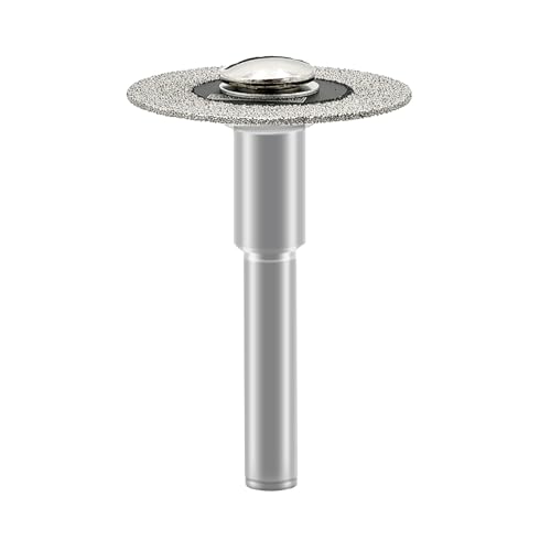 DT-DIATOOL Diamant-Glas-Trennscheiben - 3 Stück 30mm Diamant Schneidscheiben mit 6mm Bohrung für Glas Jade Kristall Weinflasche Keramik Fliese Marmor von DT-DIATOOL