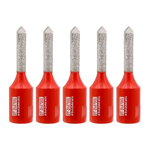DT-DIATOOL Diamant Mörtel Hakenbohrer – Diamant Fugenfräser 8mm x 42mm *5 Hartmetallkopf mit M14 Gewinde für Mauerwerk, Mörtelentfernung, Mauerwerk, Stein, Beton-Winkelschleifer-Bit DT-DIATOOL Diamant Mörtel Hakenbohrer – Diamant Fugenfräser 8mm x 42mm *5 Hartmetallkopf mit M14 Gewinde für Mauerwerk, Mörtelentfernung, Mauerwerk, Stein, Beton-Winkelschleifer-Bit von DT-DIATOOL