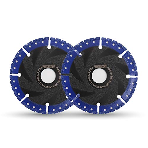 DT-DIATOOL Diamant-Trennscheiben 2 Stücke 115 x 22,23 mm Allzweck Sägeblatt für Stahlbeton Metall Alu Bewehrung Eisen PVC Alle harten Materialien DT-DIATOOL Diamant-Trennscheiben 2 Stücke 115 x 22,23 mm Allzweck Sägeblatt für Stahlbeton Metall Alu Bewehrung Eisen PVC Alle harten Materialien von DT-DIATOOL