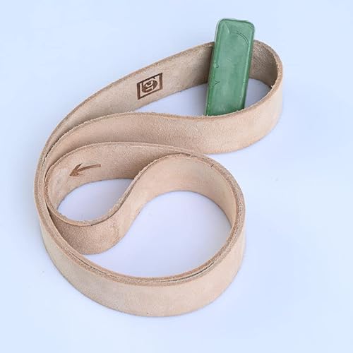 DT Grinder Endloses Lederband + Gratis Schleifpaste (50x1500 [mm]) zum Polieren für Bandschleifer, Messerschleifer, Messerschärfer von DT Grinder