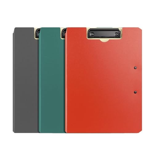 DTACBNEUZ Ordner 3 Stück mehrfarbige Faltbare Abdeckung Klemmbrett Ordner stabil Doppel-Clip Ordner Vertrag Datei Organizer Binder für die tägliche Ablage und Organisation DTACBNEUZ Ordner 3 Stück mehrfarbige Faltbare Abdeckung Klemmbrett Ordner stabil Doppel-Clip Ordner Vertrag Datei Organizer Binder für die tägliche Ablage und Organisation von DTACBNEUZ