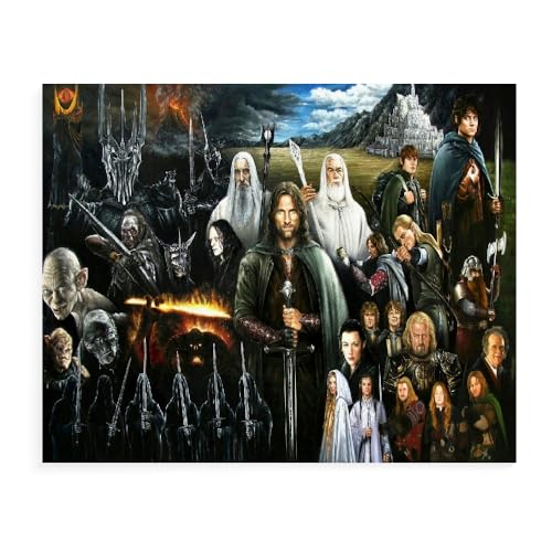 DTASSVEW DIY Malen Nach Zahlen, Der Herr Der Ringe DIY Digitale Leinwand Ölgemälde Geschenk für Kinder, Studenten, Erwachsene Anfänger- Serie Poster-D274 -Mehrere Größen DTASSVEW DIY Malen Nach Zahlen, Der Herr Der Ringe DIY Digitale Leinwand Ölgemälde Geschenk für Kinder, Studenten, Erwachsene Anfänger- Serie Poster-D274 -Mehrere Größen von DTASSVEW
