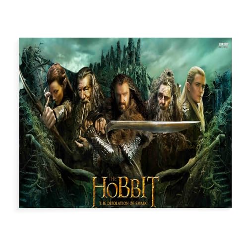 DTASSVEW DIY Ölgemälde Malen Nach Zahlen Kit - Der Herr Der Ringe Für Erwachsene Kinder Anfänger Von Numbers Kit Dekorationen Geschenke HD Film Poster Serie 264 -（Rahmenlos） von DTASSVEW