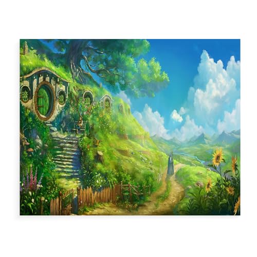 DTASSVEW Malen nach Zahlen Kit - Der Herr Der Ringe DIY Acryl-Malset mit Pinseln und Farben Art Craft Leinwandmalerei für Kinder und Erwachsene - Poster TV Dramat-M404 von DTASSVEW
