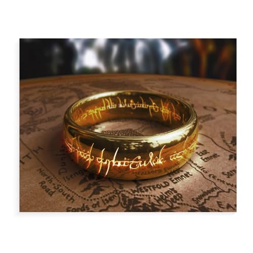 DTASSVEW Neu Malen nach Zahlen Kits für Erwachsene Anfänger, Der Herr Der Ringe Creative DIY digitales Ölgemälde Leinwand - HD Film Poster Serie 260 -Rahmenlos von DTASSVEW
