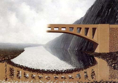 DTAUPREB DIY Ölgemälde Sets für Anfänger Brücke Malen nach Zahlen mit Pinseln und Acrylpigmenten auf Leinwand von DTAUPREB