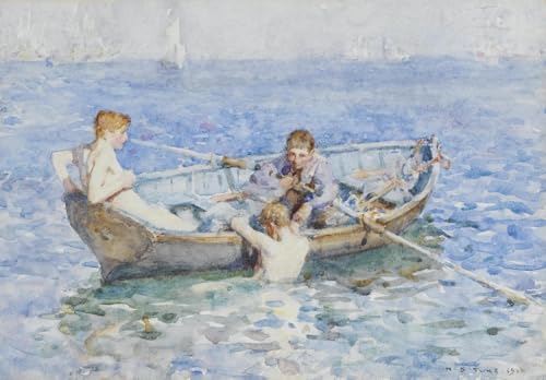 DTAUPREB DIY Ölgemälde für Erwachsene und Kinder Junge und Boot Malen nach Zahlen mit Pinseln und Acrylpigment auf Leinwand DTAUPREB DIY Ölgemälde für Erwachsene und Kinder Junge und Boot Malen nach Zahlen mit Pinseln und Acrylpigment auf Leinwand von DTAUPREB