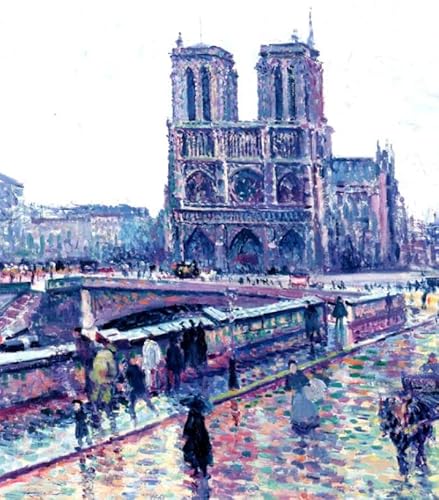 DTAUPREB Malen nach Zahlen Kits Notre Dame DIY Ölgemälde Anfänger Leinwand Dekoration DTAUPREB Malen nach Zahlen Kits Notre Dame DIY Ölgemälde Anfänger Leinwand Dekoration von DTAUPREB