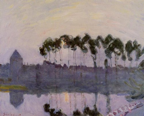 DTAUPREB Malen nach Zahlen Set für Anfänger Sonnenuntergang Alfred Sisley DIY Ölgemälde auf Leinwand mit Pinseln Acrylpigment DTAUPREB Malen nach Zahlen Set für Anfänger Sonnenuntergang Alfred Sisley DIY Ölgemälde auf Leinwand mit Pinseln Acrylpigment von DTAUPREB