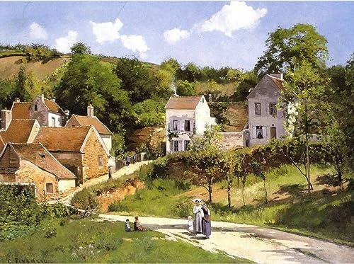Malen-nach-Zahlen-Set für Erwachsene Paul Cezanne Landschaft DIY-Ölgemälde-Set Malen nach Zahlen Zeichnen auf Leinwand von DTAUPREB