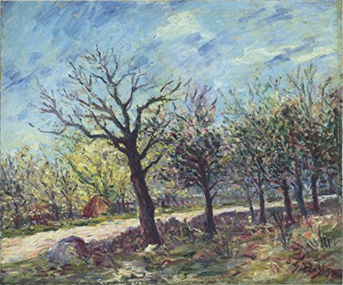 DTAUPREB Malen nach Zahlen Sets Frühling Alfred Sisley DIY Ölgemälde nach Zahlen Sets auf Leinwand Dekoration DTAUPREB Malen nach Zahlen Sets Frühling Alfred Sisley DIY Ölgemälde nach Zahlen Sets auf Leinwand Dekoration von DTAUPREB