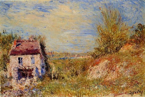 DTAUPREB Malen nach Zahlen Sets Haus von Alfred Sisley DIY Ölgemälde nach Zahlen Sets auf Leinwand Dekoration DTAUPREB Malen nach Zahlen Sets Haus von Alfred Sisley DIY Ölgemälde nach Zahlen Sets auf Leinwand Dekoration von DTAUPREB