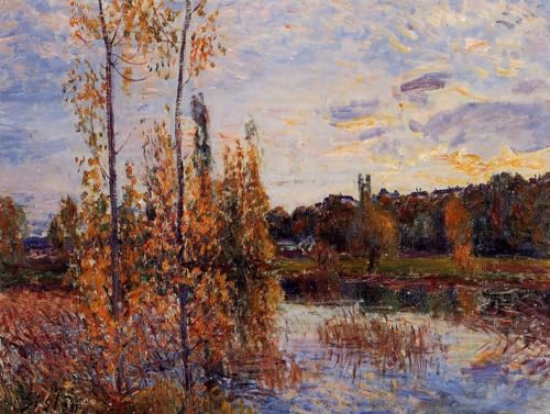DTAUPREB Malen nach Zahlen Sets für Anfänger Alfred Sisley Landschaft DIY Ölgemälde nach Zahlen Sets auf Leinwand DTAUPREB Malen nach Zahlen Sets für Anfänger Alfred Sisley Landschaft DIY Ölgemälde nach Zahlen Sets auf Leinwand von DTAUPREB