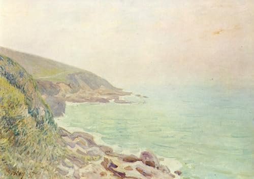DTAUPREB Malen nach Zahlen für Erwachsene Alfred Sisley Küste im Nebel DIY Ölgemälde Kits Zeichnen auf Leinwand Kunstdekor Geschenke DTAUPREB Malen nach Zahlen für Erwachsene Alfred Sisley Küste im Nebel DIY Ölgemälde Kits Zeichnen auf Leinwand Kunstdekor Geschenke von DTAUPREB