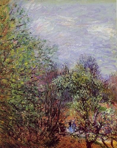 DTAUPREB Malen nach Zahlen für Erwachsene Alfred Sisley Zwei Frauen beim Spazierengehen DIY Ölgemälde Kits Zeichnen auf Leinwand Kunstdekor Geschenke DTAUPREB Malen nach Zahlen für Erwachsene Alfred Sisley Zwei Frauen beim Spazierengehen DIY Ölgemälde Kits Zeichnen auf Leinwand Kunstdekor Geschenke von DTAUPREB