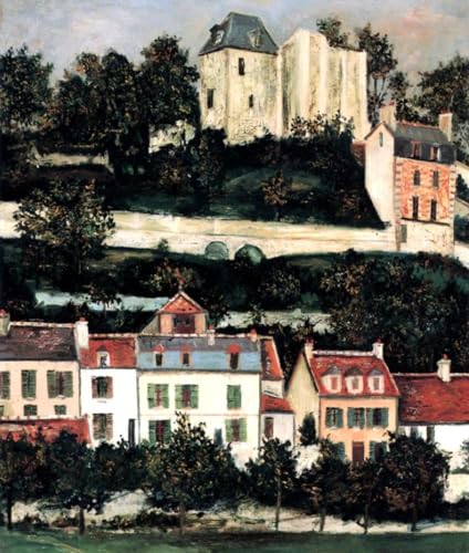 DTAUPREB Malen nach Zahlen für Erwachsene Landschaft DIY Ölgemälde Kits Zeichnung auf Leinwand Art Decor Geschenke von DTAUPREB