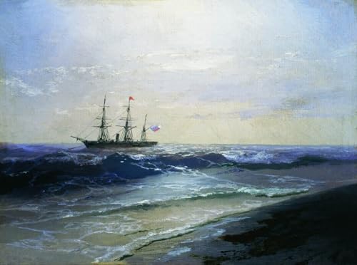 DTAUPREB Malen nach Zahlen für Erwachsene und Kinder Meer DIY-Ölgemälde-Set Leinwand Geschenk Ivan Aivazovsky DTAUPREB Malen nach Zahlen für Erwachsene und Kinder Meer DIY-Ölgemälde-Set Leinwand Geschenk Ivan Aivazovsky von DTAUPREB